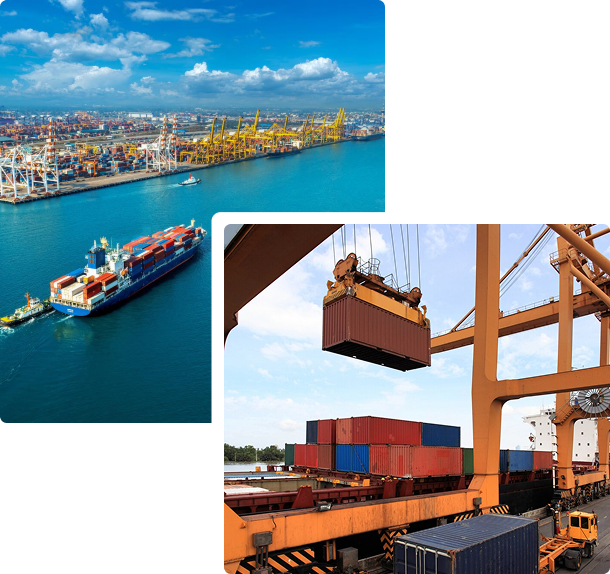 Port operations and shipping